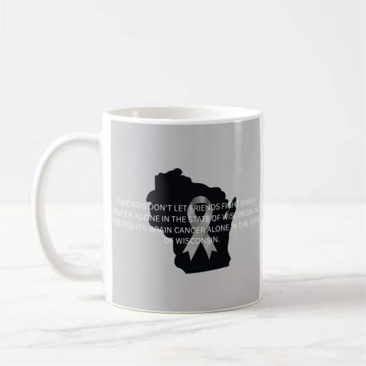 Mug Brain Cancer Awareness in Wisconsin  (Gauche)