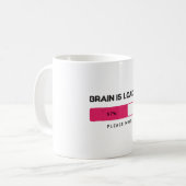 Mug Brain is loading, please wait (Devant gauche)