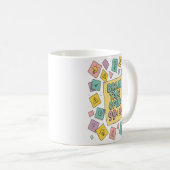Mug Brain Onglets Open Funny ADHD Design (Devant droit)