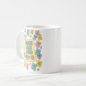 Mug Brain Onglets Open Funny ADHD Design (Devant gauche)