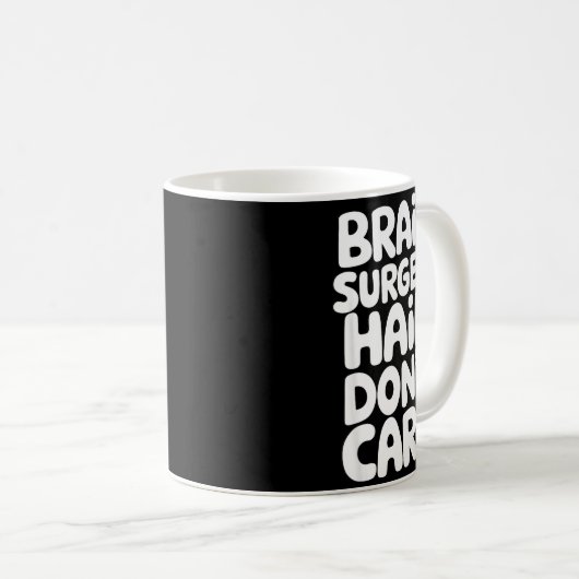 Mug Brain Surgery Recovery Art For Men Women St Brain (Devant droit)