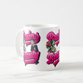 Mug Brains & Beauté - Design Humour Zombie (Devant gauche)