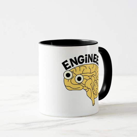 Mug Brainy Engineer (Devant droit)