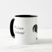 Mug Brakel Chickens (Devant gauche)