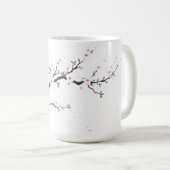 Mug Branche d'arbre japonaise minimale (Devant droit)