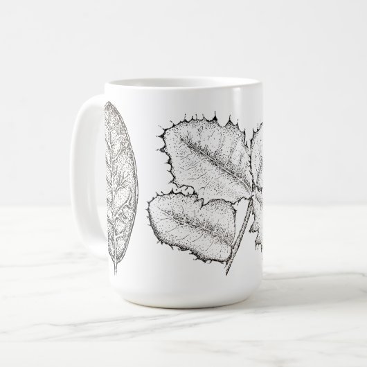 Mug Branche de chêne (Devant gauche)