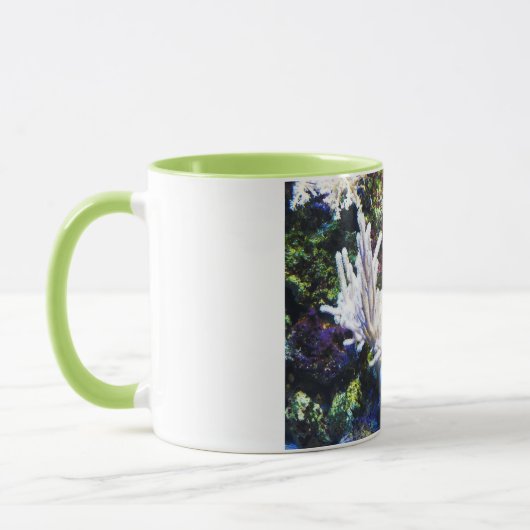 Mug Branche de corail blanc (Gauche)