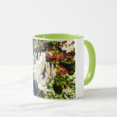 Mug Branche de corail blanc (Devant droit)
