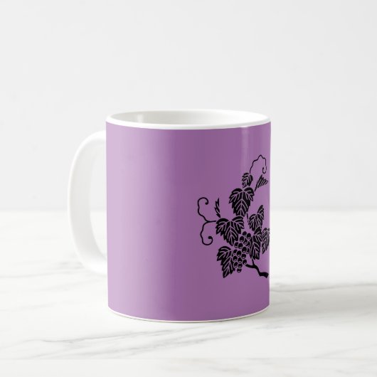 Mug Branche de raisin (Devant gauche)