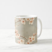 Mug Branche de Sakura Fleur de Cerisier Vintage (Devant droit)