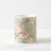 Mug Branche de Sakura Fleur de Cerisier Vintage (Centre)