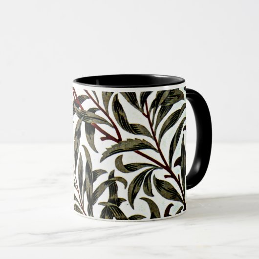 Mug Branche de saule, un modèle de William Morris, (Devant droit)