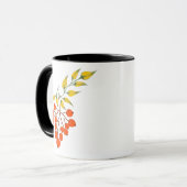 Mug Branche de viburnum de style ukrainien. Ukraine (Devant gauche)