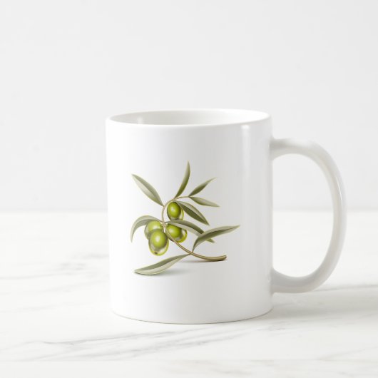 Mug Branche des olives vertes (Droite)