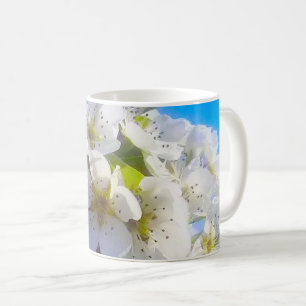 Mug Branche florissante d'une poire