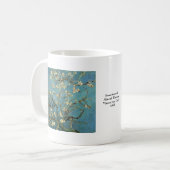 Mug Branches avec la fleur d'amande par Vincent van (Devant gauche)