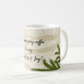 Mug Branches confort de pin et cardinal de joie (Devant droit)