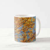 Mug Branches de feuilles d'érable II Automne orange (Devant droit)