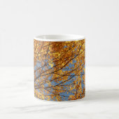Mug Branches de feuilles d'érable II Automne orange (Centre)