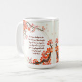 Mug Branches de floraison de verger  (Devant gauche)