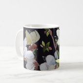 Mug Branches de l'abricot de printemps : Aquarelle tra (Devant gauche)