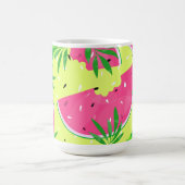 Mug Branches de pastèques d'été Bright Tropical (Centre)