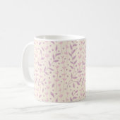 Mug Branches de Prairie aux Teintes Printanières (Devant gauche)
