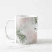 Mug Branches de sapin de Noël (Gauche)