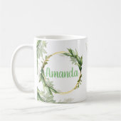 Mug Branches d'olivier en fleurs (Gauche)