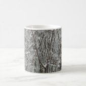 Mug Branches enneigées Hiver Abstrait (Centre)