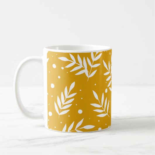 Mug Branches magiques - jaune (Gauche)