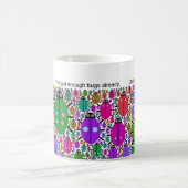 Mug branchez-moi sur table d'écoute pas (Centre)