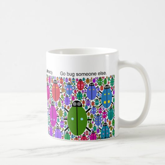 Mug branchez-moi sur table d'écoute pas (Droite)