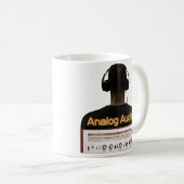 Mug Branchez-vous aux audiophiles audio analogiques (Devant droit)