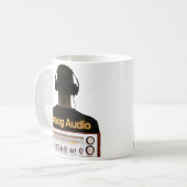 Mug Branchez-vous aux audiophiles audio analogiques (Devant gauche)