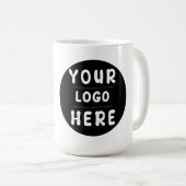 Mug Branded Custom Logo or image for Business (Devant droit)
