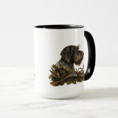 Mug Braque allemand à poil dur – Collection de chasse (Devant droit)