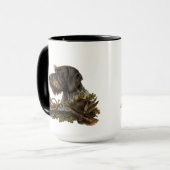 Mug Braque allemand à poil dur – Collection de chasse (Devant gauche)