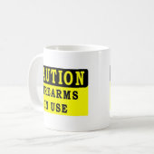MUG BRAS DE FEU EN COURS D'UTILISATION (Devant gauche)