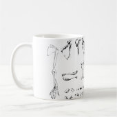 Mug Bras, y compris l'épaule et la main (Gauche)