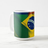 Mug Brasil (AI créé) (Devant gauche)