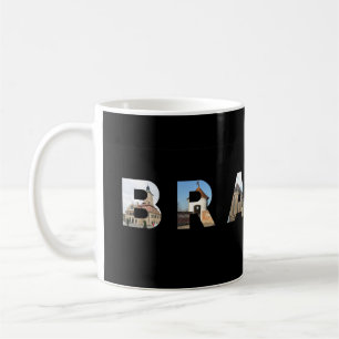 Mug brasov city romania symbole de nom intérieur