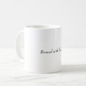 Mug Brassée avec des bénédictions (Devant gauche)