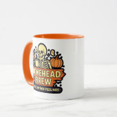 Mug Brasserie Bonehead – Peut contenir des sentiments (Devant gauche)