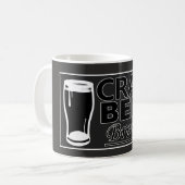 Mug Brasseuse de bière artisanale (Devant gauche)