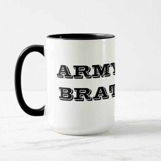 Mug Brat de l'armée de boue (Gauche)