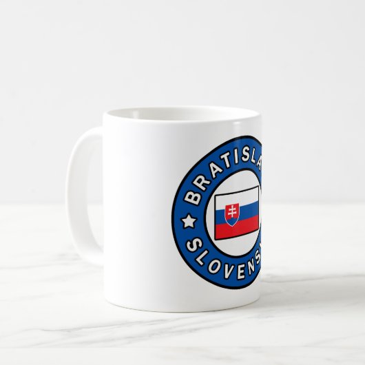 Mug Bratislava Slovensko (Devant gauche)