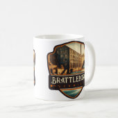 Mug Brattleboro, Vermont | Vintage (Devant droit)