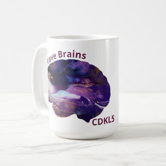 Mug Brave Brains CDKL5 (Devant gauche)