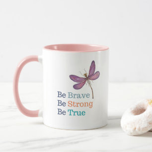 Mug Brave forte vraie libellule